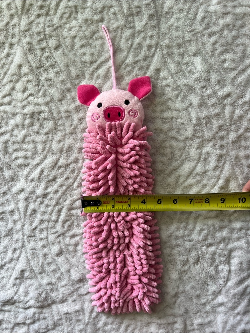 Norwex Hand Towel Pet To Dry Pig Hanging - Picture 3 of 6